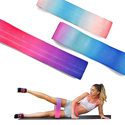 Power Twister Bandas de Ejercicios Bandas de botín de Cadera Bandas de Entrenamiento de algodón Loop Bandas de Entrenamiento Suave y Antideslizante para Ejercicio Piernas Butt Estiramiento de Cuerpo,