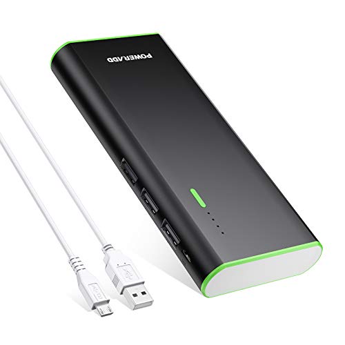 POWERADD Batería Externa 10000mAh (3 USB, 5V 2A, Más 2.5A, con Linterna) Carga Rápida Power Bank para iPhone iPad Samsung Xiaomi Móviles Inteligentes y Tableta POWERADD Batería Externa 10000mAh (3 USB, 5V 2A, Más 2.5A, con Linterna) Carga Rápida Power Bank para iPhone iPad Samsung Xiaomi Móviles Inteligentes y Tableta