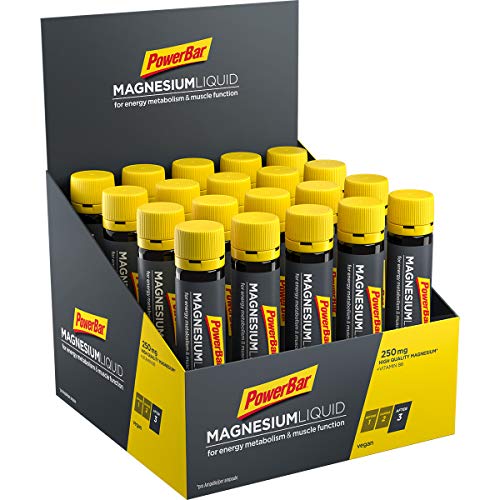 PowerBar Magnesium Liquid Ampollas 20x25ml - Ampollas de Suplemento