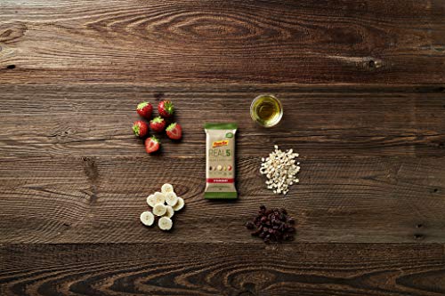 PowerBar Real5 Strawberry Raisin 18x65g - Barra Vegetariana con 5 Ingredientes Naturales + Magnesio PowerBar Real5 Strawberry Raisin 18x65g - Barra Vegetariana con 5 Ingredientes Naturales + Magnesio