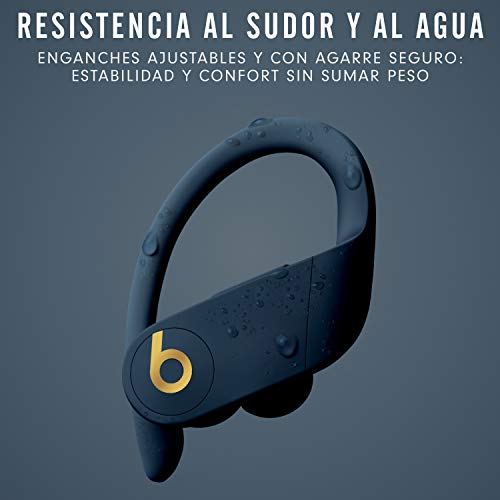 Powerbeats Pro - Auriculares intraurales inalámbricos - Chip Apple H1, Bluetooth de Clase 1, 9 horas de sonido ininterrumpido, resistentes al sudor - ARMADA