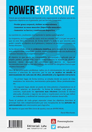 Powerexplosive: entrenamiento eficiente. explota tus limites: Entrenamiento eficiente (explota tus límites) Powerexplosive: entrenamiento eficiente. explota tus limites: Entrenamiento eficiente (explota tus límites)