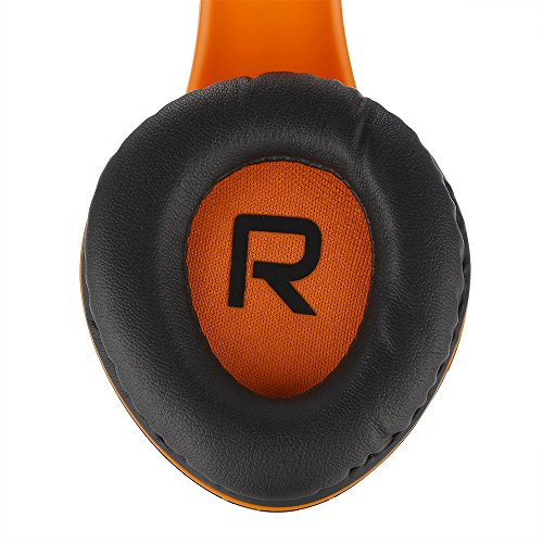 PowerLocus P2 – Auriculares Bluetooth inalambricos de Diadema Cascos Plegables, Casco Bluetooth con Sonido Estéreo Micro SD/TF, FM con micrófono y Audio Cable para Movil, PC, Tablet - Naranja PowerLocus P2 – Auriculares Bluetooth inalambricos de Diadema Cascos Plegables, Casco Bluetooth con Sonido Estéreo Micro SD/TF, FM con micrófono y Audio Cable para Movil, PC, Tablet - Naranja
