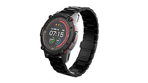 PowerWatch 2 Premium Edition - Reloj inteligente, Reloj Deportivo, Carga Solar/Termoeléctrico, Control de Rendimiento, Medición de Temperatura Corporal, GPS y Altitud, iOS y Android