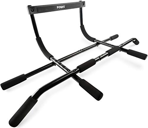 POWRX - Barra Dominada I Pull Up + PDF Workout con 20 ejercicios (Negro) POWRX - Barra Dominada I Pull Up + PDF Workout con 20 ejercicios (Negro)