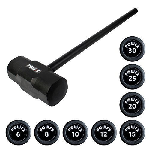 POWRX Martillo de Entrenamiento 6-30 kg - (10 kg/Negro) POWRX Martillo de Entrenamiento 6-30 kg - (10 kg/Negro)