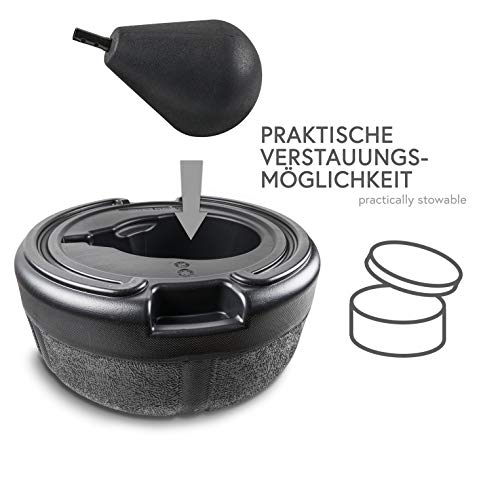 POWRX Punching Ball Boxe para Adultos y Adolescentes - Altura Regulable 110-160 cm - Ideal para Entrenamiento en casa y Gimnasio - Base Antideslizante (Negro) POWRX Punching Ball Boxe para Adultos y Adolescentes - Altura Regulable 110-160 cm - Ideal para Entrenamiento en casa y Gimnasio - Base Antideslizante (Negro)