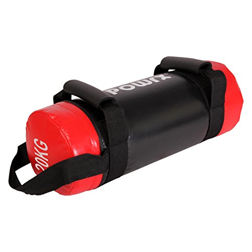 POWRX Sandbag 5-30 kg - Ideal para Entrenamiento Funcional - Power Bag con Tres agarres + PDF Workout (20 kg) POWRX Sandbag 5-30 kg - Ideal para Entrenamiento Funcional - Power Bag con Tres agarres + PDF Workout (20 kg)