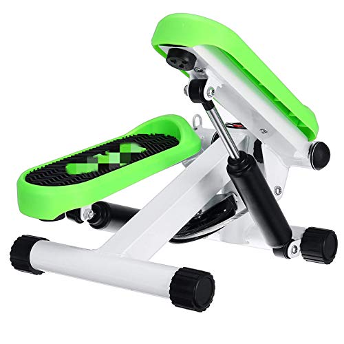 PQXOER Stepper Machine Cardio Fitness Stepper Multifuncional Cinta de correr Pierna Cintura Ejercicio Máquina Gimnasio Deportes Casa Ciclismo Con Cuerda Elástica