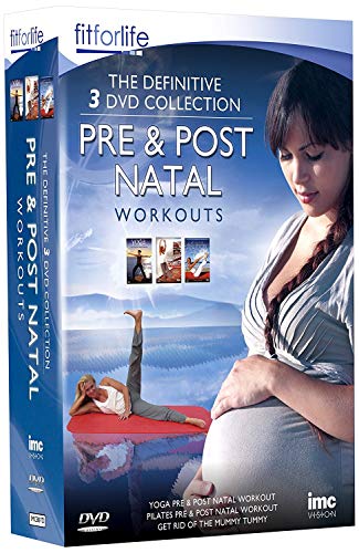 Pre & Post Natal Workout 3 DVD Box Set - Yoga, Pilates & How to Get Rid of the Mummy Tummy - Fit for Life Series [Reino Unido]