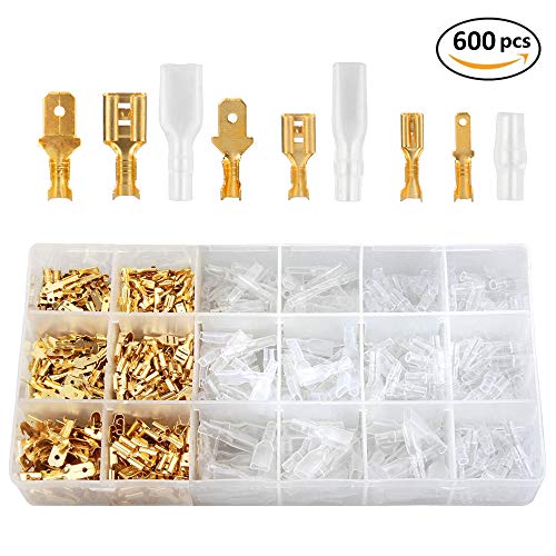 Preciva CT480300 Crimpadora Terminales Electricos, 0.5-1.5 mm² de Trinquete Ajustable con 300 Terminal Para Conector de Cable Preciva CT480300 Crimpadora Terminales Electricos, 0.5-1.5 mm² de Trinquete Ajustable con 300 Terminal Para Conector de Cable