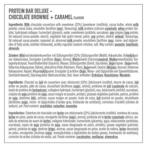 Premier Protein Bar Deluxe Chocolate Brownie 18x50g - Alta Proteína Baja Azúcar + Carbohidratos reducidos Premier Protein Bar Deluxe Chocolate Brownie 18x50g - Alta Proteína Baja Azúcar + Carbohidratos reducidos