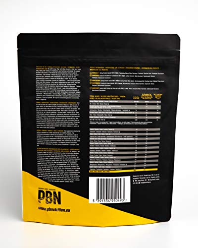 Premium Body Nutrition - Aislado de proteína de suero de leche en polvo (Whey-ISOLATE), 1 kg, sabor plátano (33 porciones)