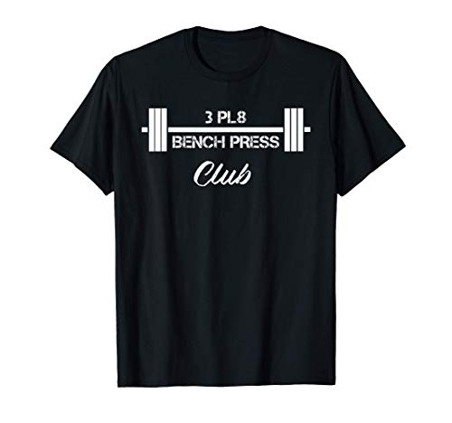 Prensa de banco de tres platos 3 Pl8 Club Camiseta