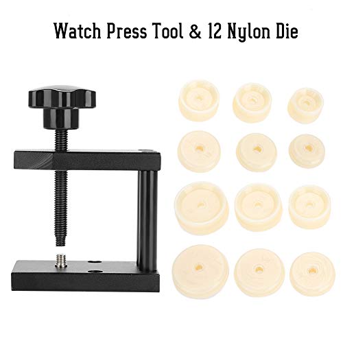 Prensas De Relojes/Kits De Máquinas, Herramientas De Relojero Con 12 Moldes, Para La Reparación De Relojes Prensas De Relojes/Kits De Máquinas, Herramientas De Relojero Con 12 Moldes, Para La Reparación De Relojes