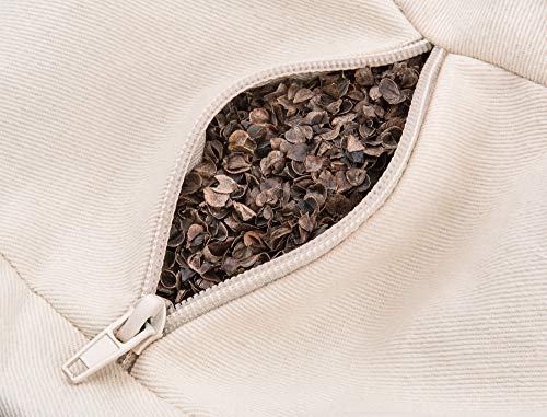 Present Mind Cojín de Meditación y Yoga, Funda Lavable, Algodón y Cáscara de Alforfón Natural… Present Mind Cojín de Meditación y Yoga, Funda Lavable, Algodón y Cáscara de Alforfón Natural…