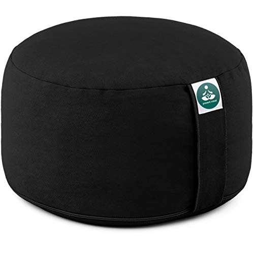 Present Mind Cojín de meditación Yoga – Altura 20 cm - Funda de algodón Lavable Present Mind Cojín de meditación Yoga – Altura 20 cm - Funda de algodón Lavable