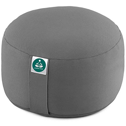 Present Mind Cojín de meditación Yoga – Altura 20 cm - Funda de algodón Lavable Present Mind Cojín de meditación Yoga – Altura 20 cm - Funda de algodón Lavable