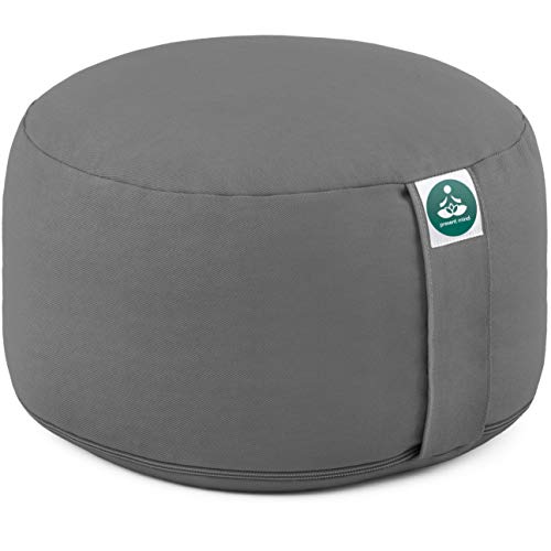 Present Mind Cojín de meditación Yoga – Altura 20 cm - Funda de algodón Lavable Present Mind Cojín de meditación Yoga – Altura 20 cm - Funda de algodón Lavable