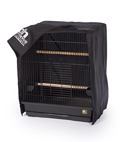 Prevue Hendryx Pet Products - Funda Universal para Jaula de pájaros, tamaño Mediano, Color Negro