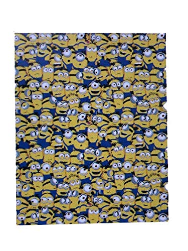 Primark Home - Manta de Forro Polar Supersuave de Minions con Licencia Oficial - GRU Mi Villano Favorito Despicable Me 120x150 cm