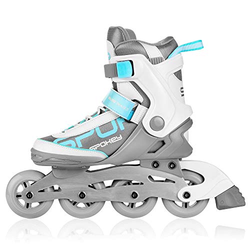 Prime Pro - Patines en línea para adultos hasta un peso máximo de 100 kg, guías de aluminio, rodamientos ABEC-9 de carbono, ruedas de poliuretano 82 A, tamaño de las ruedas: diámetro de 80 mm