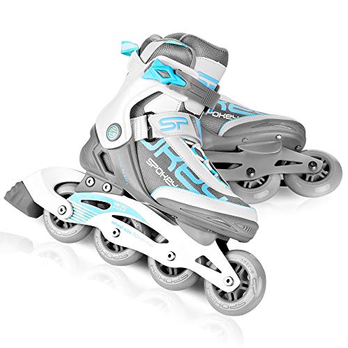 Prime Pro - Patines en línea para adultos hasta un peso máximo de 100 kg, guías de aluminio, rodamientos ABEC-9 de carbono, ruedas de poliuretano 82 A, tamaño de las ruedas: diámetro de 80 mm Prime Pro - Patines en línea para adultos hasta un peso máximo de 100 kg, guías de aluminio, rodamientos ABEC-9 de carbono, ruedas de poliuretano 82 A, tamaño de las ruedas: diámetro de 80 mm