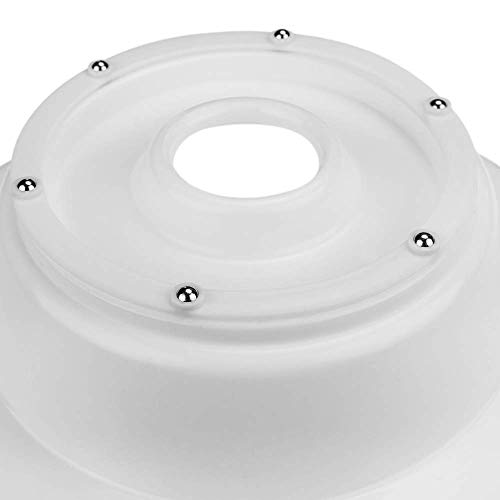 PrimeMatik - Base giratoria para Pasteles de 28 cm Profesional. Plataforma Rotatoria de Color Blanco