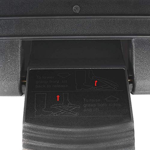 PrimeMatik - Reposapiés con Plataforma Ajustable de plástico 460 x 340 mm 3 Niveles PrimeMatik - Reposapiés con Plataforma Ajustable de plástico 460 x 340 mm 3 Niveles