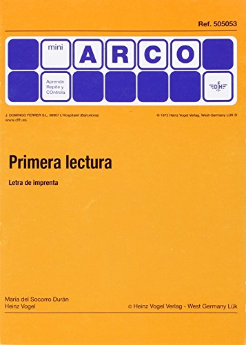 PRIMERA LECTURA MINI ARCO PRIMERA LECTURA MINI ARCO