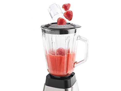 Princess 212071 Power Deluxe Batidora de Vaso Potente, 1000 W y Pantalla LCD, Jarra de Vidrio, Ajustes preprogramados, Apta para picar hielo Princess 212071 Power Deluxe Batidora de Vaso Potente, 1000 W y Pantalla LCD, Jarra de Vidrio, Ajustes preprogramados, Apta para picar hielo