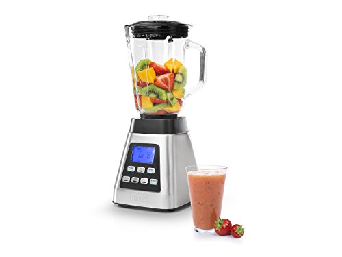 Princess 212071 Power Deluxe Batidora de Vaso Potente, 1000 W y Pantalla LCD, Jarra de Vidrio, Ajustes preprogramados, Apta para picar hielo Princess 212071 Power Deluxe Batidora de Vaso Potente, 1000 W y Pantalla LCD, Jarra de Vidrio, Ajustes preprogramados, Apta para picar hielo