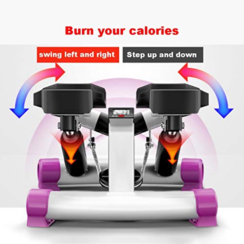 Priority Culture Stepper Mini Fitness Pedal De Masaje Stepper Cardio Fitness Máquina De Escalada Hidráulico Silencioso 264 Libras (Color : Purple, Size : 38 * 39 * 31cm) Priority Culture Stepper Mini Fitness Pedal De Masaje Stepper Cardio Fitness Máquina De Escalada Hidráulico Silencioso 264 Libras (Color : Purple, Size : 38 * 39 * 31cm)