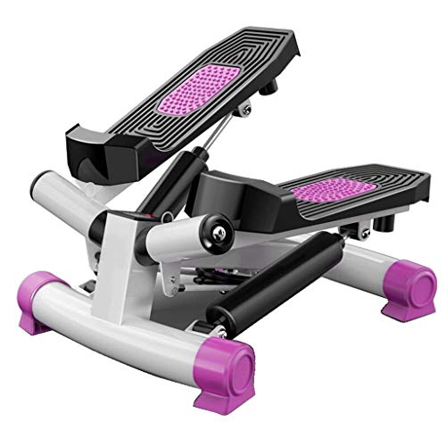 Priority Culture Stepper Mini Fitness Pedal De Masaje Stepper Cardio Fitness Máquina De Escalada Hidráulico Silencioso 264 Libras (Color : Purple, Size : 38 * 39 * 31cm)