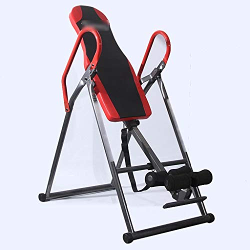 Priority Culture Tabla De Inversion Tabla De Gravedad Invertida Máquina De Parada De Manos Puede Soportar 220 Libras Tratar El Dolor Lumbar (Color : Black+Red) Priority Culture Tabla De Inversion Tabla De Gravedad Invertida Máquina De Parada De Manos Puede Soportar 220 Libras Tratar El Dolor Lumbar (Color : Black+Red)