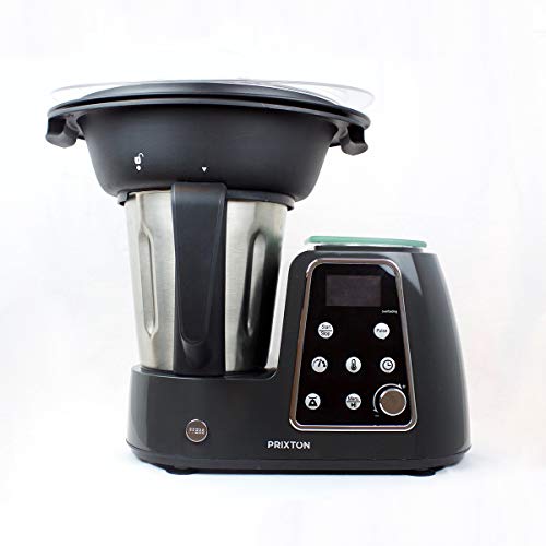 PRIXTON Kitchen Gourmet KG200 - Robot de Cocina Multifunción Programable con Accesorios, Acero Inoxidable PRIXTON Kitchen Gourmet KG200 - Robot de Cocina Multifunción Programable con Accesorios, Acero Inoxidable