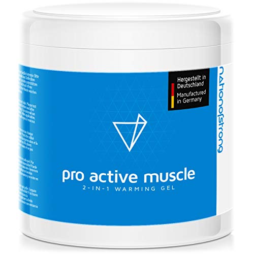 Pro Active Muscle 500 ml de gel, crema para el calor - para el dolor muscular y de las articulaciones
