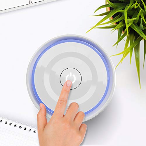 Pro Breeze Purificador de Aire Mini con Auténtico Filtro HEPA e Ionizador - Limpiador de Aire Personal de Escritorio con Luz Nocturna - para Hogar, Trabajo, Oficinas | USB y Alimentación Principal Pro Breeze Purificador de Aire Mini con Auténtico Filtro HEPA e Ionizador - Limpiador de Aire Personal de Escritorio con Luz Nocturna - para Hogar, Trabajo, Oficinas | USB y Alimentación Principal