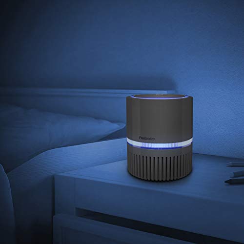 Pro Breeze Purificador de Aire Mini con Auténtico Filtro HEPA e Ionizador - Limpiador de Aire Personal de Escritorio con Luz Nocturna - para Hogar, Trabajo, Oficinas | USB y Alimentación Principal Pro Breeze Purificador de Aire Mini con Auténtico Filtro HEPA e Ionizador - Limpiador de Aire Personal de Escritorio con Luz Nocturna - para Hogar, Trabajo, Oficinas | USB y Alimentación Principal
