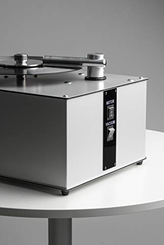 Pro-Ject VC-S2 ALU, máquina de limpieza de discos de vinilo y 78 rpm de goma laca, color plateado