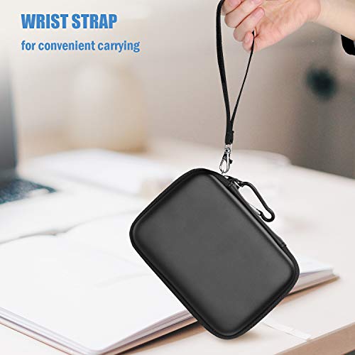 ProCase Estuche de Viaje Antigolpes para Disco Externo 2.5" Toshiba Canvio Basics/WD Elements/My Passport/Seagate Expansion/Backup Plus, Caja Universal para Disco Duro 2,5 Pulgadas 1TB 2T 4 TB -Negro ProCase Estuche de Viaje Antigolpes para Disco Externo 2.5" Toshiba Canvio Basics/WD Elements/My Passport/Seagate Expansion/Backup Plus, Caja Universal para Disco Duro 2,5 Pulgadas 1TB 2T 4 TB -Negro
