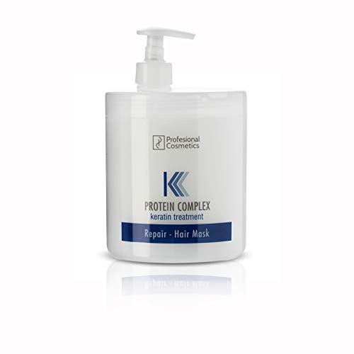 Profesional Cosmetics Protein Complex Keratin Treatment - Mascarilla para el pelo, 1000 ml Profesional Cosmetics Protein Complex Keratin Treatment - Mascarilla para el pelo, 1000 ml