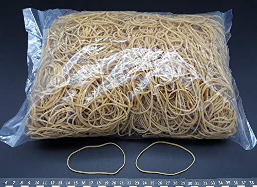 Progom - Gomas Elasticas - 100(ø64)mm x 1.7mm - Natural - bolsa de 1kg Progom - Gomas Elasticas - 100(ø64)mm x 1.7mm - Natural - bolsa de 1kg