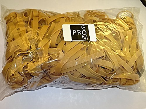 PROGOM-Gomas Elasticas-120 (ø75) mmx10 mm-natural -bolsa de 1kg