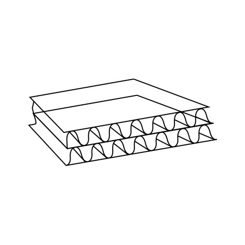 ProgressCargo PC K20.01 - Caja plegable de cartón corrugado (10 unidades, A5+, 217 x 172 x 110 mm, corrugado doble), color marrón