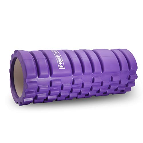 PROIRON Fitness Rodillo de Espuma Foam Roller Pequeño Pilates para Masajes, de Tejido Profundo para Muscular Fitness Pilates Yoga 14 x 33cm, Peso Ligero