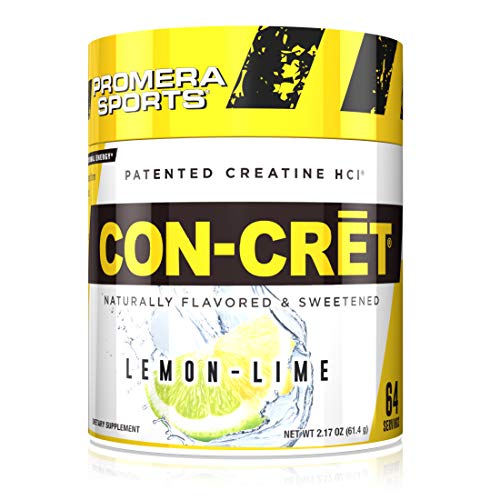 ProMera Sports PROMER Deportes Con-Cret, el original patentado pura creatina HCl para aumentar el rendimiento, resistencia y fuerza, 64 Porciones ProMera Sports PROMER Deportes Con-Cret, el original patentado pura creatina HCl para aumentar el rendimiento, resistencia y fuerza, 64 Porciones