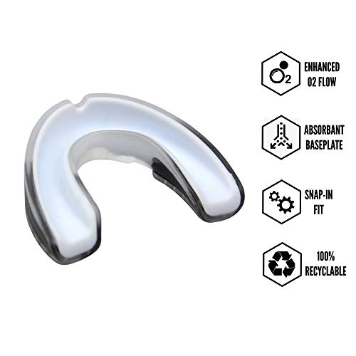 protector bucal boxeo, mouthguard para MMA, rugby, muay thai, hockey, judo, karate, artes marciales y todos los deportes de contacto,gum shield mouth guard protección superior y ajuste cómodo