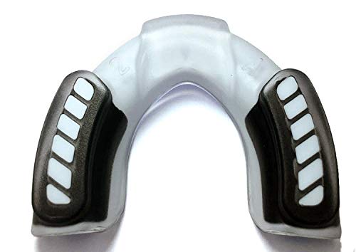 protector bucal boxeo, mouthguard para MMA, rugby, muay thai, hockey, judo, karate, artes marciales y todos los deportes de contacto,gum shield mouth guard protección superior y ajuste cómodo