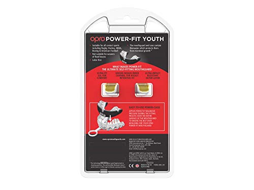 Protector bucal OPRO Power-Fit para rugby, hockey, MMA, boxeo, baloncesto y otros deportes de contacto Protector bucal OPRO Power-Fit para rugby, hockey, MMA, boxeo, baloncesto y otros deportes de contacto